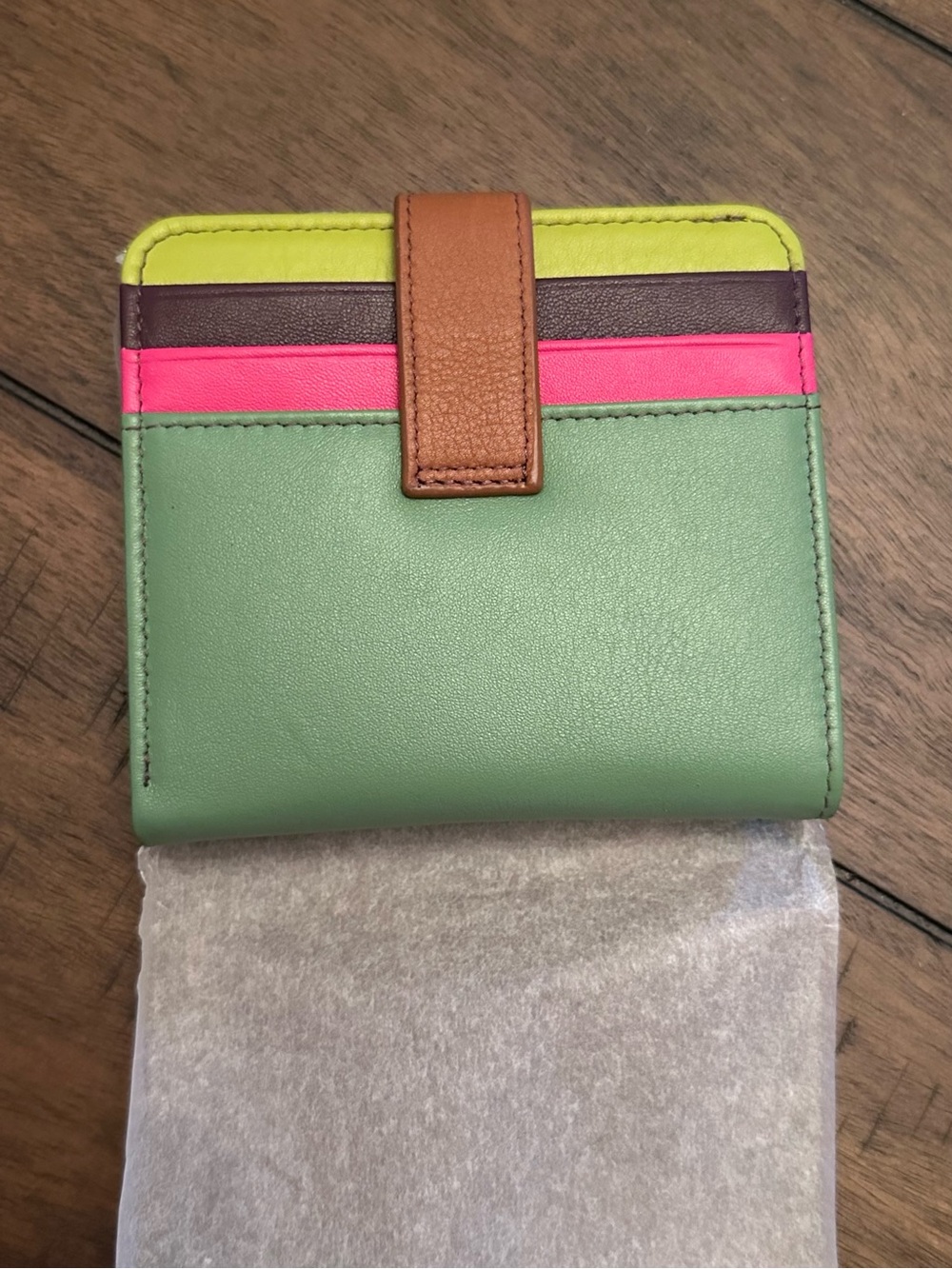 NWT - Never Used illi New York Bi-Fold Credit Card Wallet